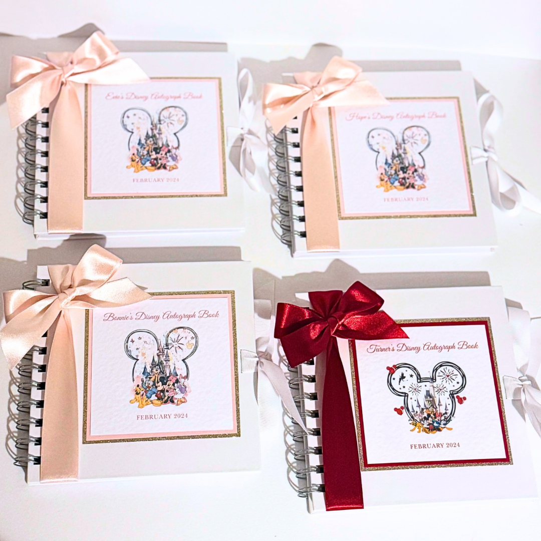 Personalised Character Autograph Book