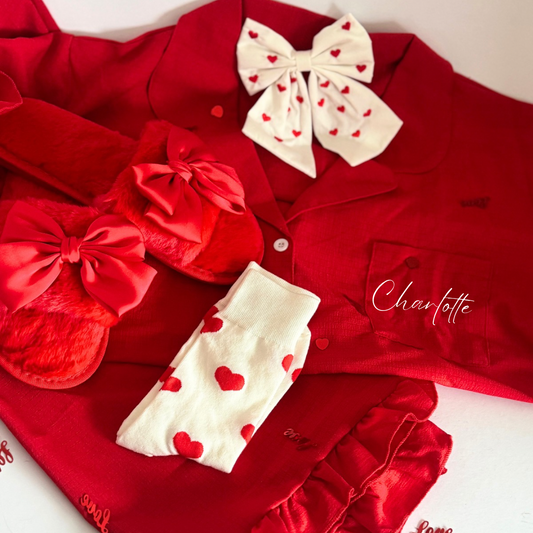 Red Valentines Night In Gift Set