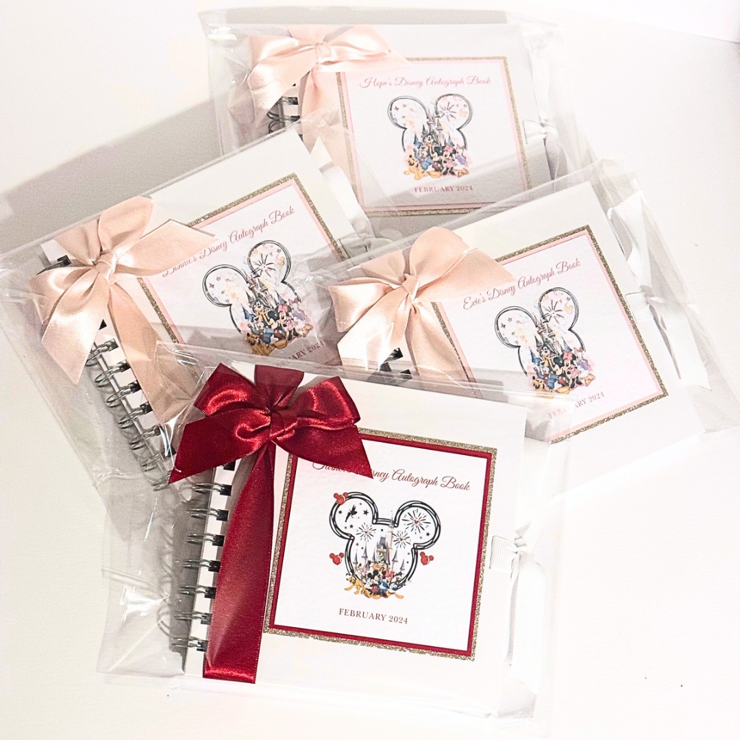 Personalised Character Autograph Book
