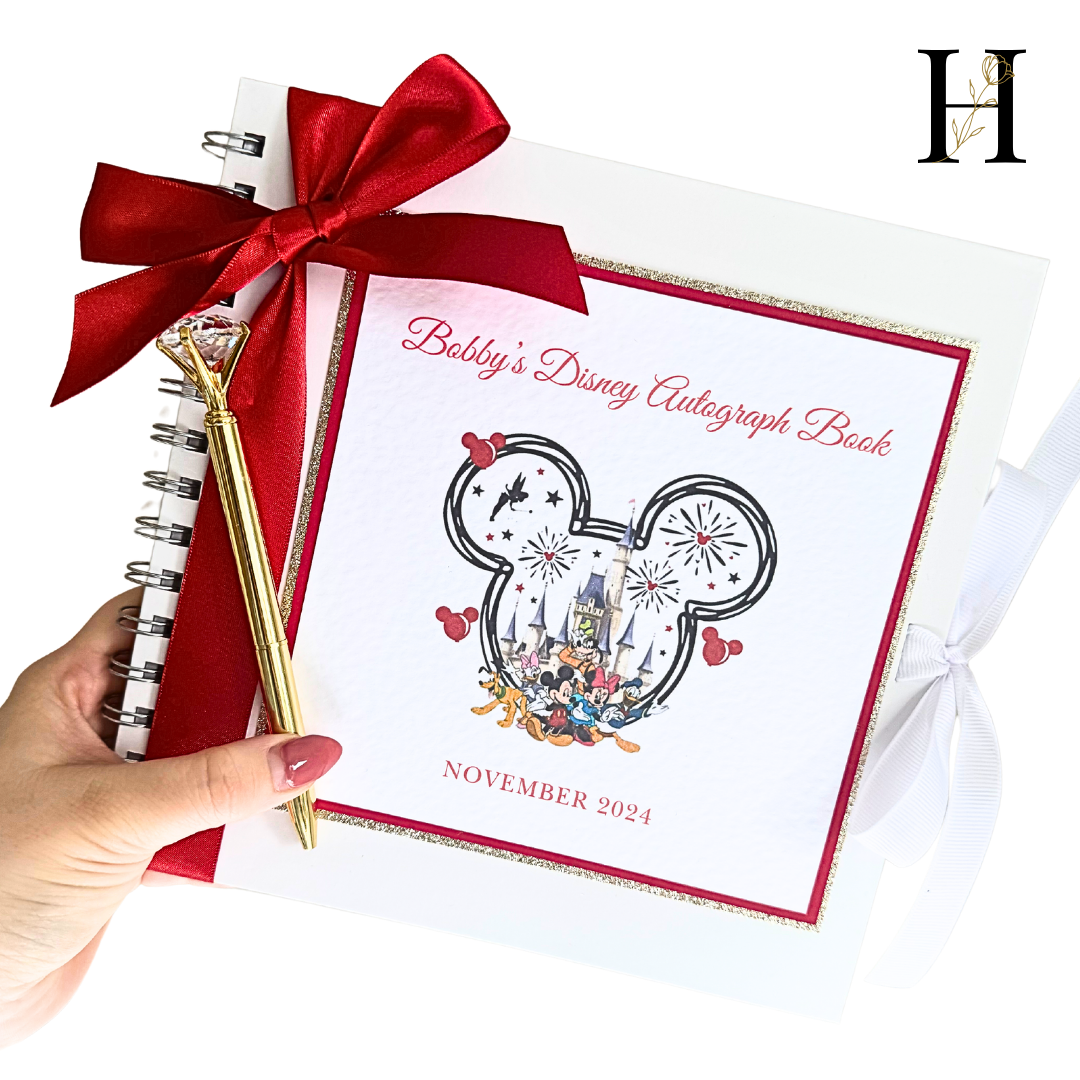 Personalised Character Autograph Book